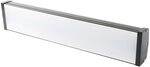 LED Deckenlampe Flutlicht Hallenstrahler Werkstattlampe Schwarz IP65 L 51 cm