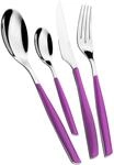 BUGATTI, Glamour, 24-teiliges Besteckset aus Edelstahl 18/10 und IRIS-Farbgriff.