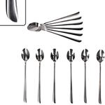 Justinus Twist 12er Set Latte Macchiato L&ouml;ffel I f&uuml;r 12 Personen I...