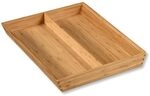 Kesper | Besteckkasten, Material: Bambus, Ma&szlig;e: 35 x 43 x 5 cm, Farbe: Braun |...