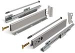SOTECH Schubkastensystem SO-BOX grau H&ouml;he: 135 mm mit Reling Tiefe: 400 mm 