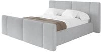 ALTDECOR Polsterbett H3/H4 Matratze RIVO-Z 160x200 - Grau | Polsterbett mit