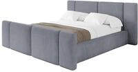 ALTDECOR Polsterbett ohne Matratze RIVO-Z 200x200 - Grau | Polsterbett mit...