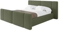 ALTDECOR Polsterbett ohne Matratze TEVO-Z 200x200 - Gr&uuml;n | Polsterbett mit
