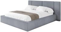 ALTDECOR Polsterbett ohne Matratze RIVO 180x200 - Grau | Polsterbett mit...