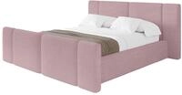 ALTDECOR Polsterbett ohne Matratze RIVO-Z 180x200 - Rosa | Polsterbett mit...