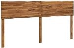 vidaXL Kopfteil mit Live Edge Rostock Natur 180 cm Massivholz Akazie