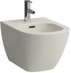 LAUFEN LUA Wandbidet, mit &Uuml;berlauf, 1 Hahnloch, 360x520mm, Eckventile...