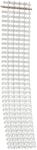 GBC 4400697 Binder&uuml;cken Draht, A4, 34 Ringe, 9.5 mm, 85 Blatt, 25 St&uuml;ck, silber