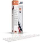 Peach Plastikbinder&uuml;cken A4-8mm - 45 Blatt - 100 St&uuml;ck - wei&szlig; - PB408-01