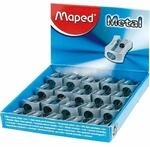 Maped M506600 - Anspitzer Classic Metall, eine Stiftgr&ouml;&szlig;e, 1 St&uuml;ck