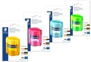 STAEDTLER 513 &ndash; Blister 1 Anspitzer Kunststoff 2 Verwendungen mit Beh&auml;lter
