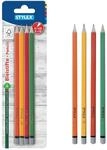 Stylex 26015 Bleistift ohne Radiergummi, 4 St&uuml;ck
