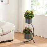 [en.casa] Blumenst&auml;nder Almelo Blumentopfst&auml;nder in Halbmondform...