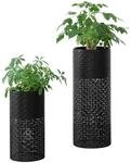 [en.casa] Pflanzst&auml;nder Virton 2er Set Blumenst&auml;nder-Set Pflanztopfhalter in 2