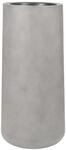VIVANNO Pflanzk&uuml;bel Fiberglas EKZITA - Betongrau 38x80 cm