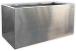 K&ouml;hko&reg; Designer-Pflanztrog aus Edelstahl Viva 80 x 36 x 32 cm | matt...