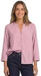Street One Damen 3/4-Arm Bluse mit Split Neck