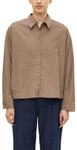 s.Oliver Damen Bluse &ndash; Regular Fit, Feincord, Fledermaus&auml;rmel