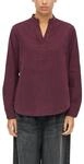 s.Oliver Damen Bluse &ndash; Cord, Regular Fit, Langarm, V-Ausschnitt