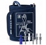 Pulox Blutdruckmanschette 15-24 cm f&uuml;r Einschlauchger&auml;te + 6 Adapter 