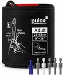 Pulox Blutdruckmanschette 22-66 cm f&uuml;r Einschlauchger&auml;te + 6 Adapter 