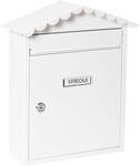 ARREGUI Visit E5741 Briefkasten aus Verzinktem Stahl, Gr&ouml;&szlig;e M (DIN A4 Post),