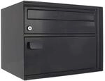 Profirst Mail PM 180 Paketbriefkasten Stahlblech Zylinderschloss 2 Schl&uuml;ssel...