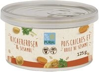 Pflanzlicher Aufstrich Kichererbse-Ses. palm&ouml;lfr. 1 x 125 g