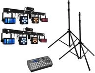 EUROLITE Set 2 x LED Kls Laser Bar Pro + Easy Show + 2 x m-4 Systemhalterung