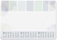 SIGEL Papier-Schreibtischunterlage DIN A2 Wandkalender Wochenplan 2026-2028 | H6312,