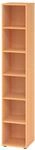 b&uuml;m&ouml; Regal Buche, Standregal aus Holz f&uuml;r 6 Ordnerh&ouml;hen - B&uuml;cherregal...