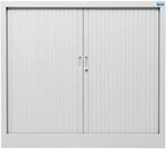STIER Rolladenschrank Basic, 2 verzinkte Fachb&ouml;den, Ma&szlig;e 1070x1200x450mm, in
