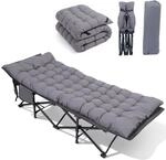 Sekey Feldbett Klappbar XXL, 190 x 71 x 35 cm &uuml;berbreit, Campingbett | inkl.