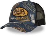 Von Dutch Cap Herren und Damen, Trucker Cafe, Blau C08 | Unisex, Erwachsene