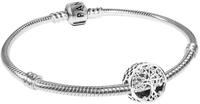 PANDORA Damen-Armband Silber 925 mit Charm Familienwurzeln 51783 | zauberhafter