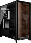 CORSAIR Frame 5000D Wood RS Mid-Tower-ATX-PC-Geh&auml;use &ndash; Schwarz & Walnuss 