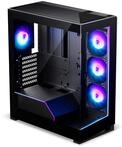 Phanteks NV5X PC-Geh&auml;use, Midi-Tower, E-ATX | Schwarz, Tempered Glass, offenes