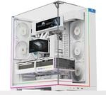 Thermalright A70 Vision Wei&szlig; PC Geh&auml;use mit 9,16-Zoll-Display,