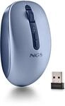 NGS Fog Dual Blue Kabellose Dual-Maus, leise, Lila, Plug & Play | Doppelte