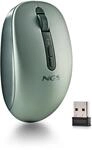 NGS Fog Dual Green Kabellose Dual-Maus, leise, Lila, Plug & Play | Doppelte