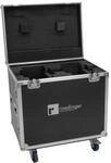 ROADINGER Flightcase 2x DMH-380 | Truhen-Case mit Lenkrollen