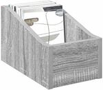 vidaXL LP Plattenbox Sonoma-Grau 18 x 32 x 18 cm Holzwerkstoff | Holzwerkstoff...