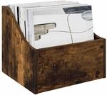 vidaXL LP Plattenbox 2 STK. R&auml;uchereiche 37 x 33 x 32 cm Holzwerkstoff 