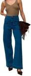 VERO MODA Female Weit geschnitten VMKAYLA Hohe Taille Weiter Beinschnitt Jeans