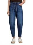Tom Tailor Denim Damen TTADEA Barrel Jeans mit G&uuml;rtel