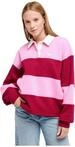 Roxy 2026 Frauen &Uuml;berlege Es Dir Shirt Kragen Sweatshirt ERJFT05015 - Fuchsia...