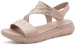 Jana Coshy Sandale Materialmix Textil/Synthetik H-Weite
