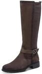 Tamaris Damen Long Boots Leder | 1-25618-43 &ndash; Rei&szlig;verschluss, TOUCH-IT...