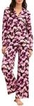 CALIDA Season Special Pyjama Damen | durchgekn&ouml;pfter Schlafanzug, seidig weich...